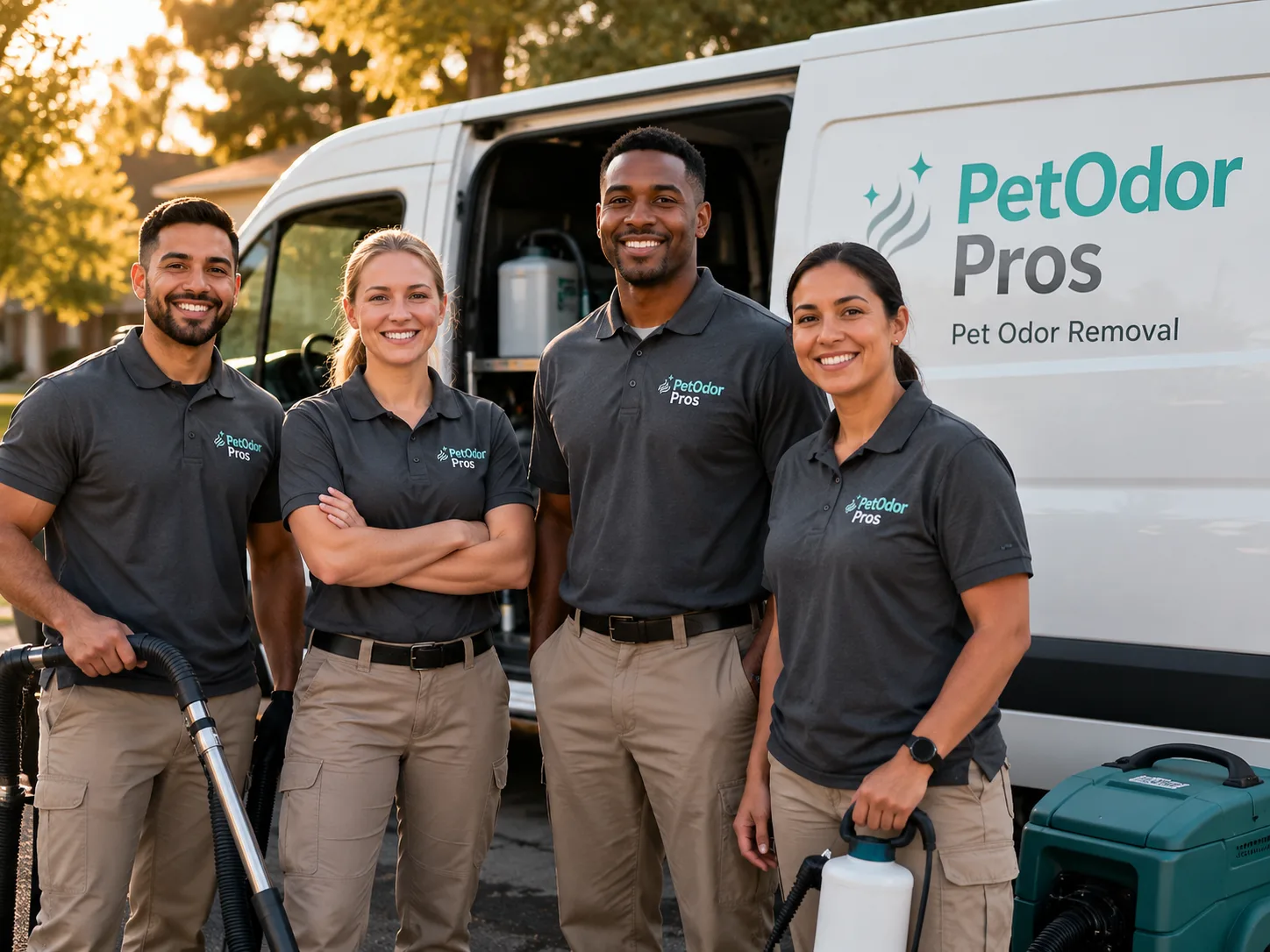 Pet Odor Removal team serving Milton, FL